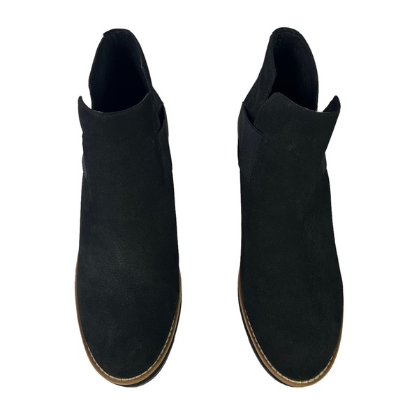 Eileen Fisher Lark leather Chelsea‎ Ankle Black Booties Womens Size 9.5 - Picture 5 of 11